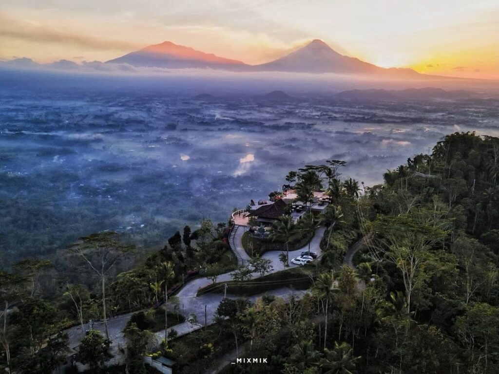 enam langit vw borobudur